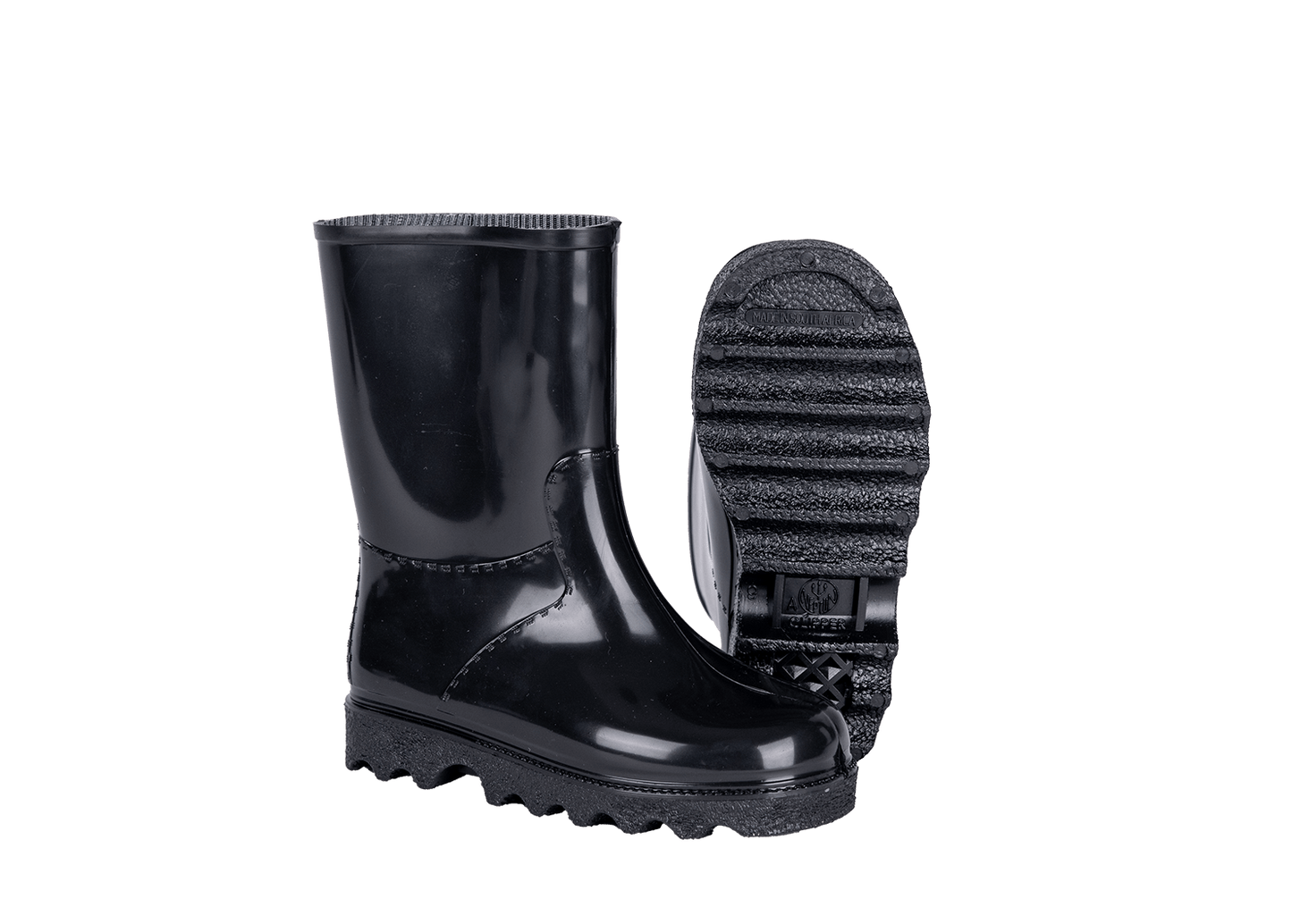 CLIPPER BLACK CHILDREN'S GUMBOOT