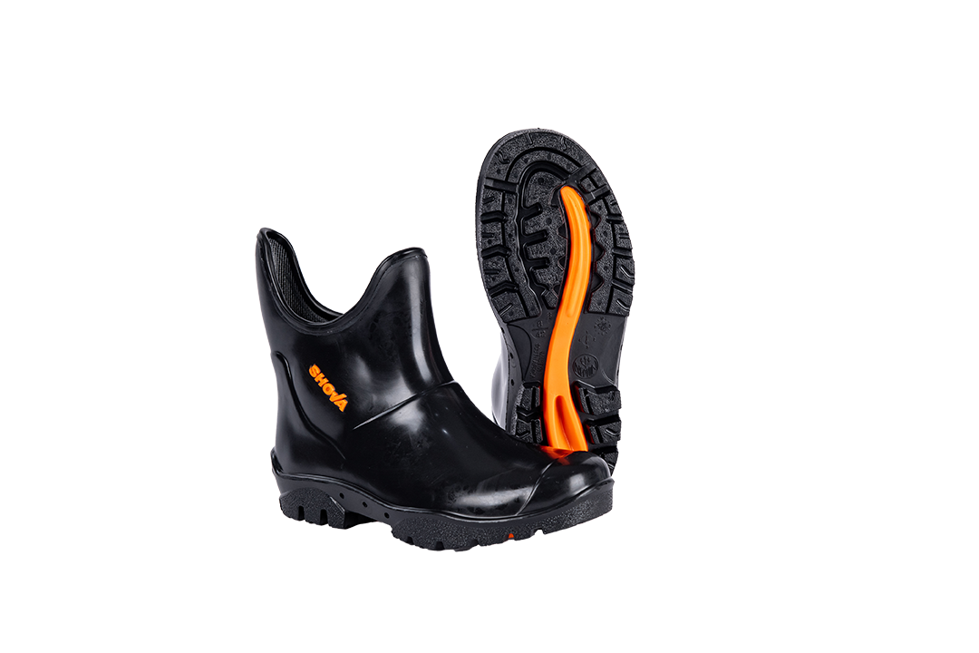 SHOVA BLACK FISHING GUMBOOT