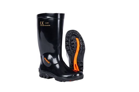 SHOVA BLACK GUMBOOT - OCCUPATIONAL USE