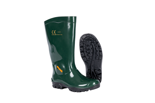 SHOVA GREEN BLACK GUMBOOT - OCCUPATIONAL USE